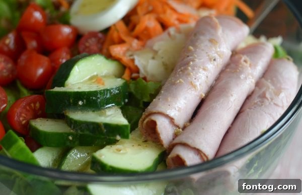 Fresh and Healthy Chef's Salad