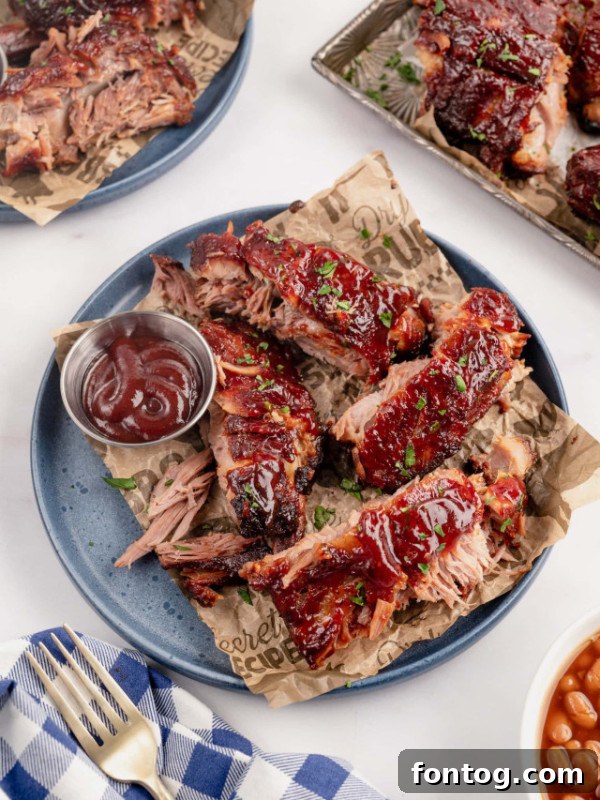 slow cooker barbecue ribs