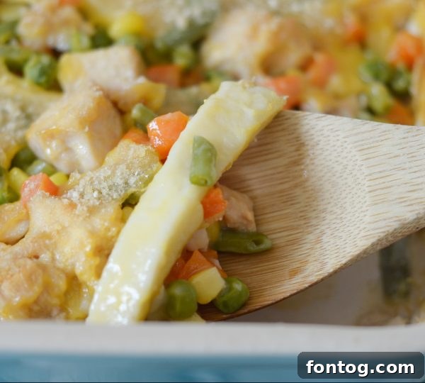 Comforting Chicken Noodle Casserole for Sunday Dinner