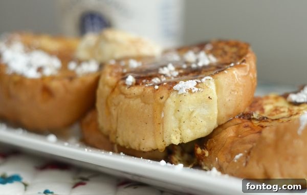 Creamy Maple French Toast Recipe