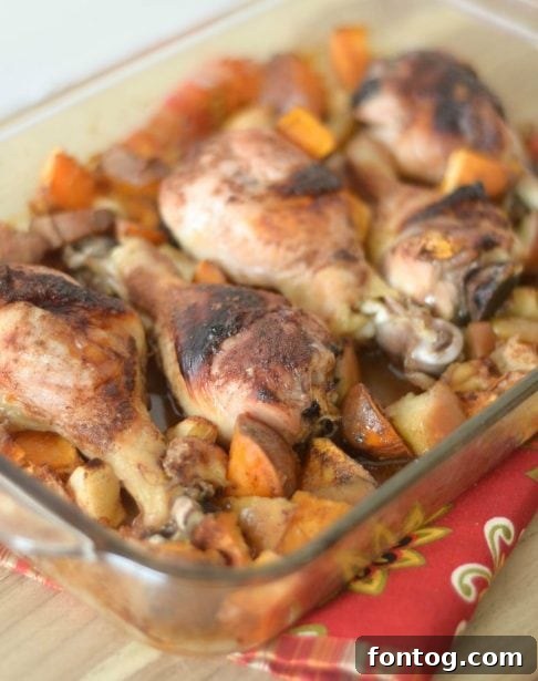 Slow Cooker Maple Cinnamon Shredded Chicken