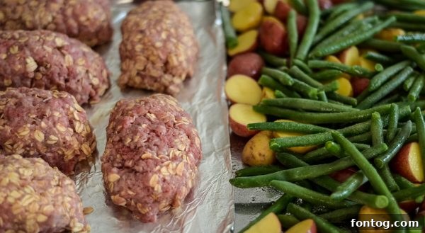 sheet pan mini meatloaf