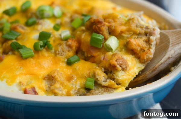 Serving suggestions for Leftover Ham & Stuffing Frittata