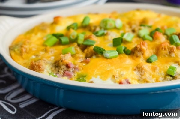 Ingredients for Leftover Ham & Stuffing Frittata