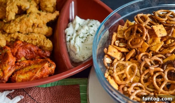 Savory Game Day Snack Mix & Party Food Tips