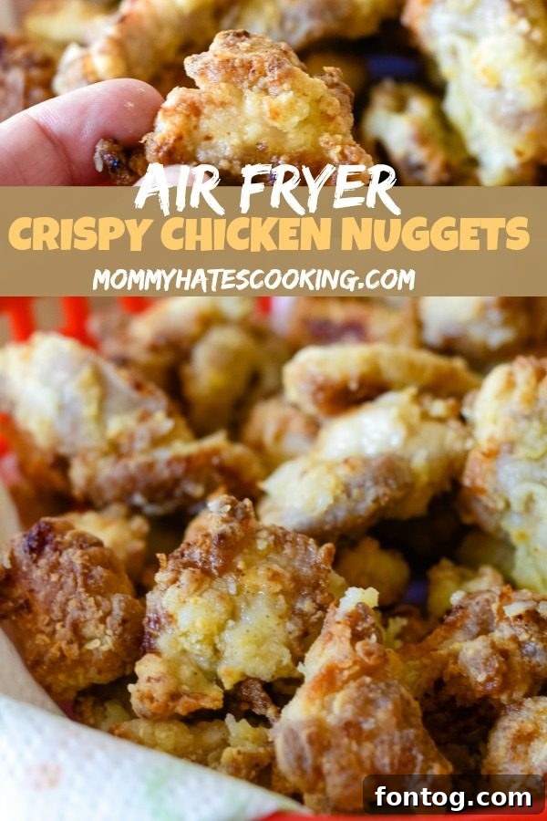 Air Fryer Crispy Chicken Nuggets