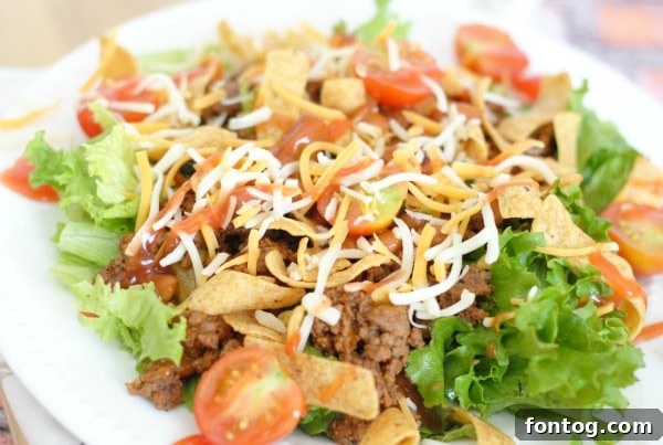 15 Effortless Salad Ideas 5 Vibrant Taco Salad