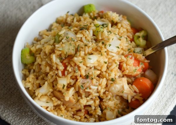 Air Fryer Chicken Fried Rice