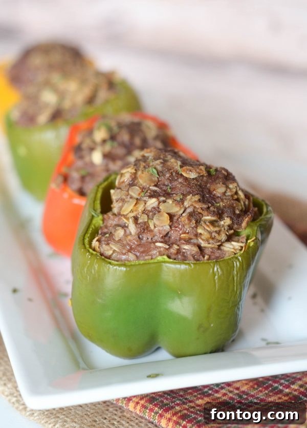 meatloaf stuffed peppers