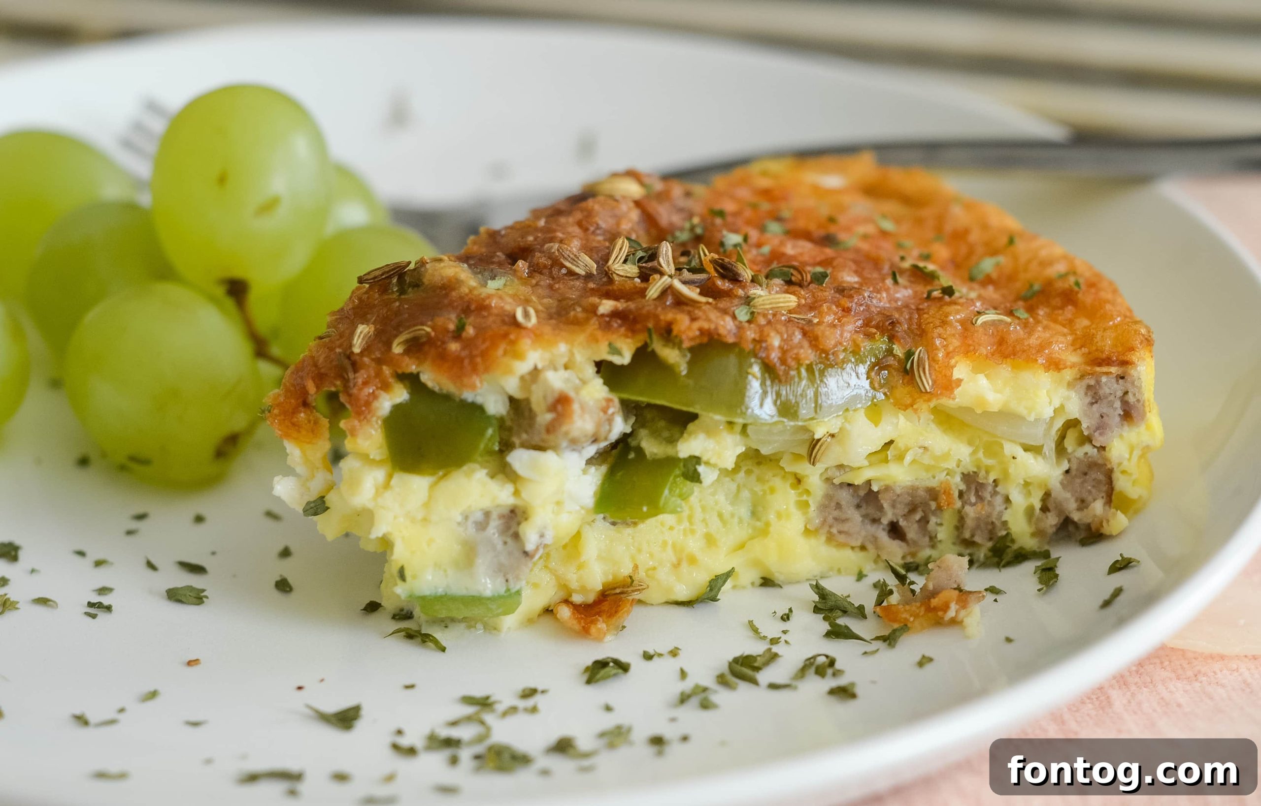 Ninja Foodi Low-Carb Breakfast Casserole {Air Fryer}