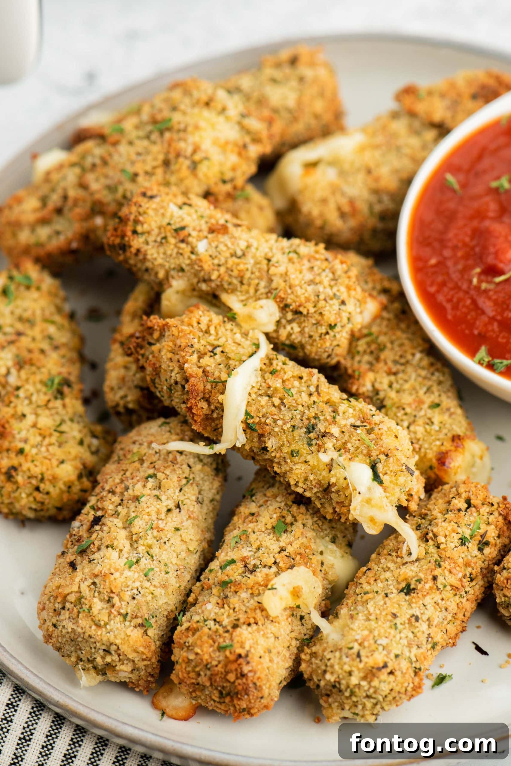 Ninja Foodi Mozzarella Sticks (Gluten-Free)