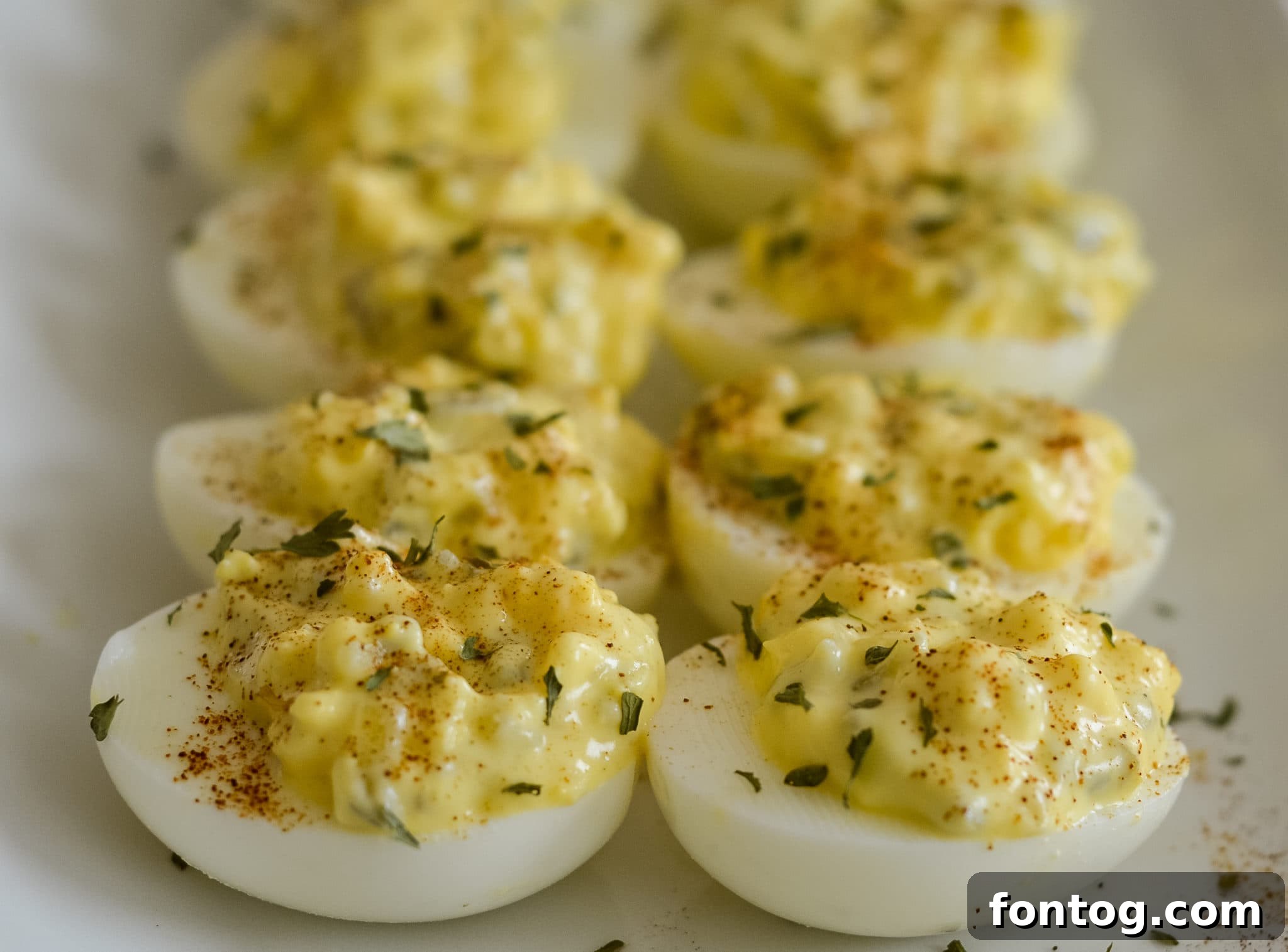 Deviled Eggs with Ninja Foodi Hard-Boiled Eggs