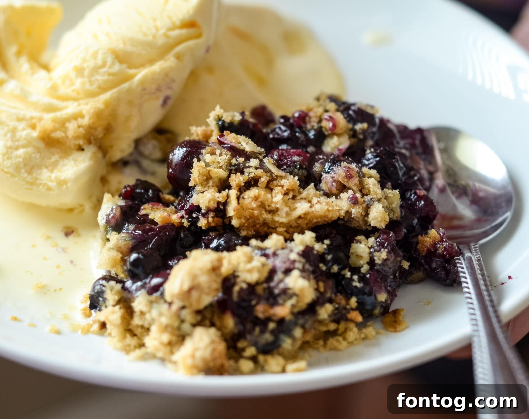 Ninja Foodi Blueberry Crisp (Gluten-Free)