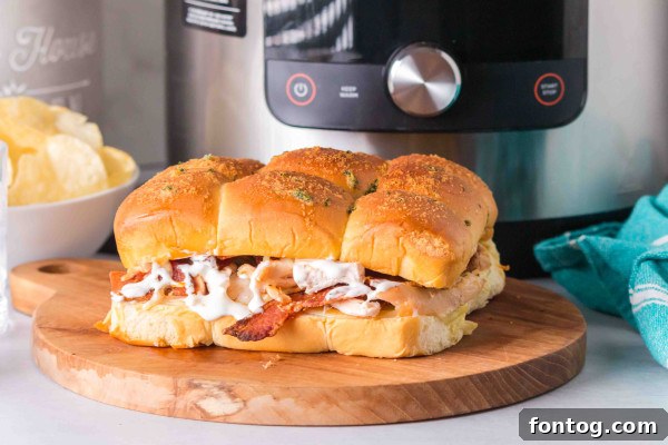 65 Simple Ninja Foodi Recipes for Quick Meals 8 Flavorful Chicken Bacon Ranch Sliders made in Ninja Foodi