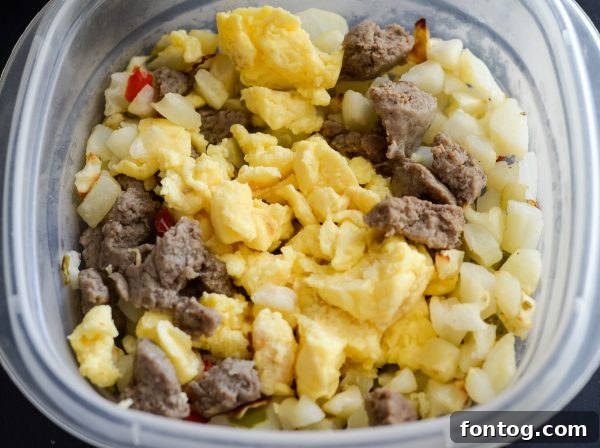 make ahead breakfast bowls