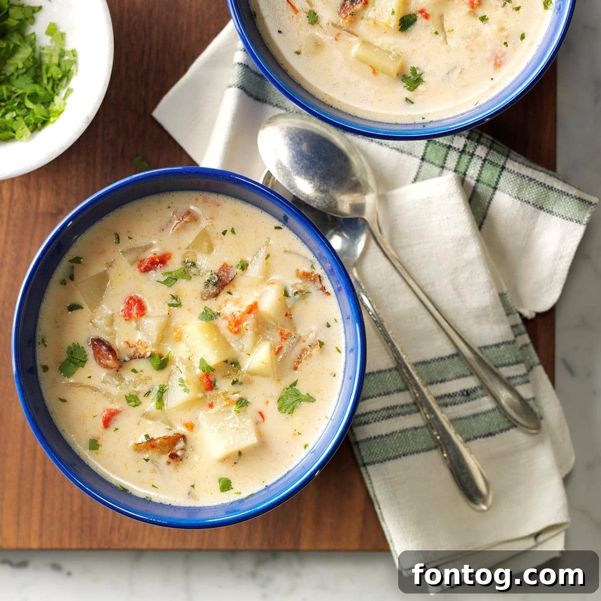 Pressure-Cooker Potato Soup