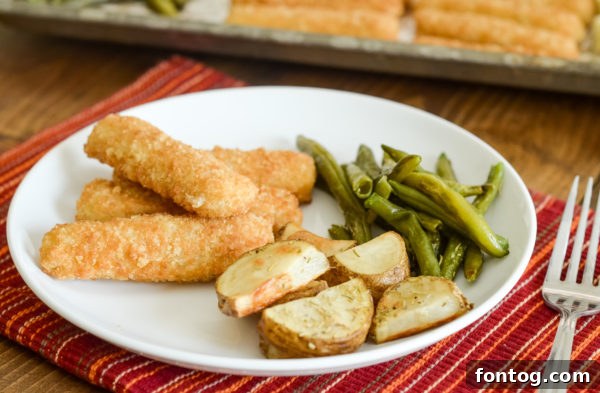 Crispy Fish and Vegetables close up