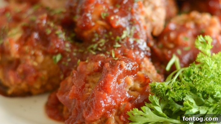 Flavorful Gluten Free Slow Cooker Tangy Turkey Meatballs, perfect for feeding a crowd or easy weeknight dinners.