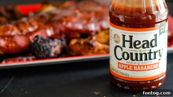 Touchdown Tailgate Dishes 3 Head Country Bar-B-Q sauce bottles