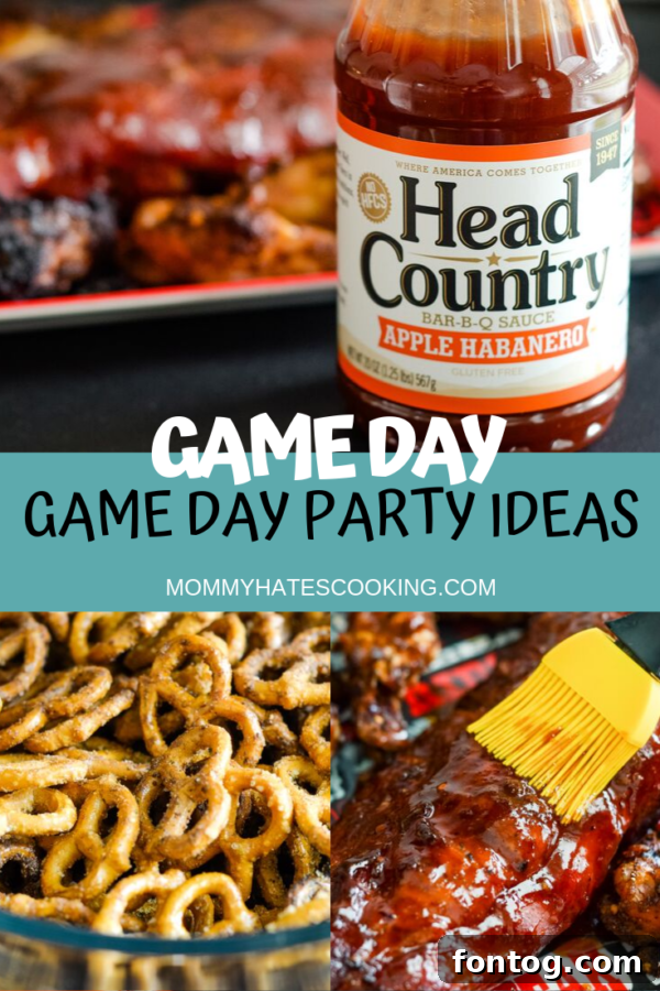 Game Day Party Ideas with Head Country