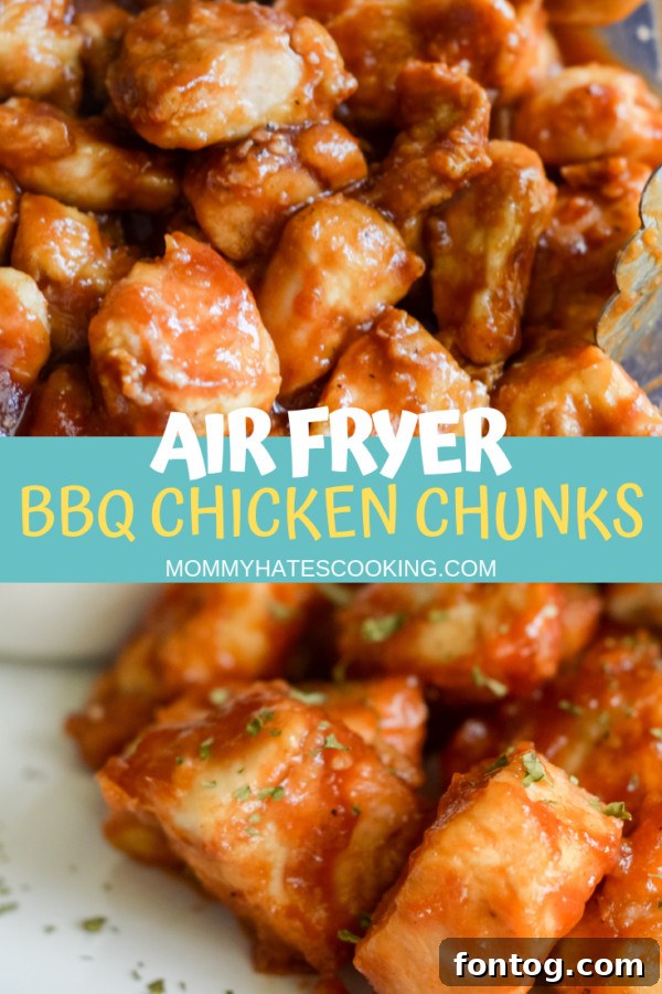 AIR FRYER BBQ CHICKEN CHUNKS