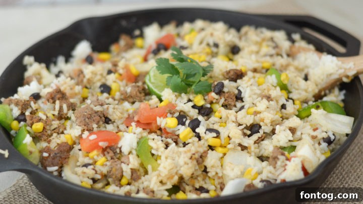 Hearty Mexican Rice Casserole