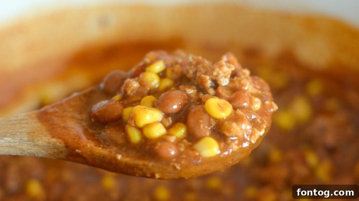 Comforting Gluten Free Turkey & Corn Chili