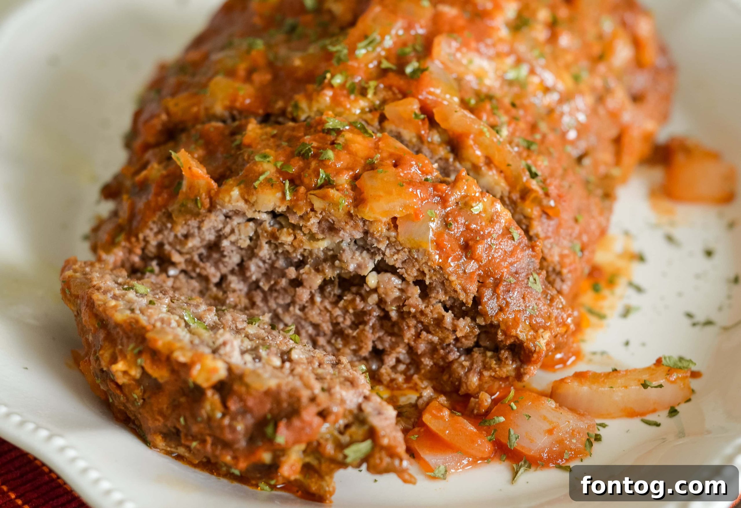 Slow Cooker Meatloaf, a delicious and easy gluten-free recipe