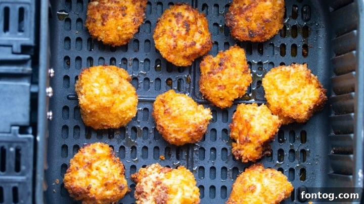 Air Fried Macaroni and Cheese Balls