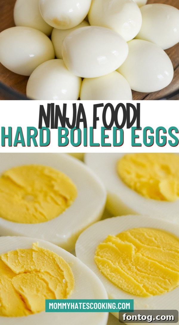 ninja foodi hard boiled eggs