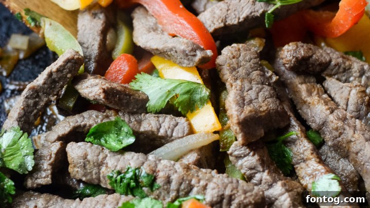 Gluten-Free Skillet Beef Fajitas dinner recipe