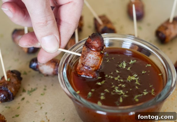 Air Fryer Bacon Wrapped Sausages