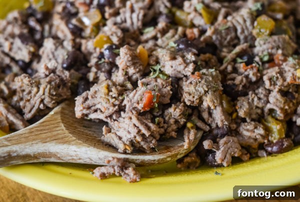 Slow Cooker Taco Meat in a Crockpot
