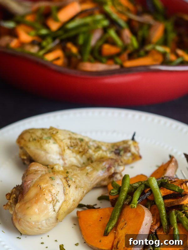 Ninja Foodi Chicken Legs with Vegetables