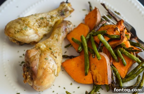 Ninja Foodi Chicken Legs with Vegetables