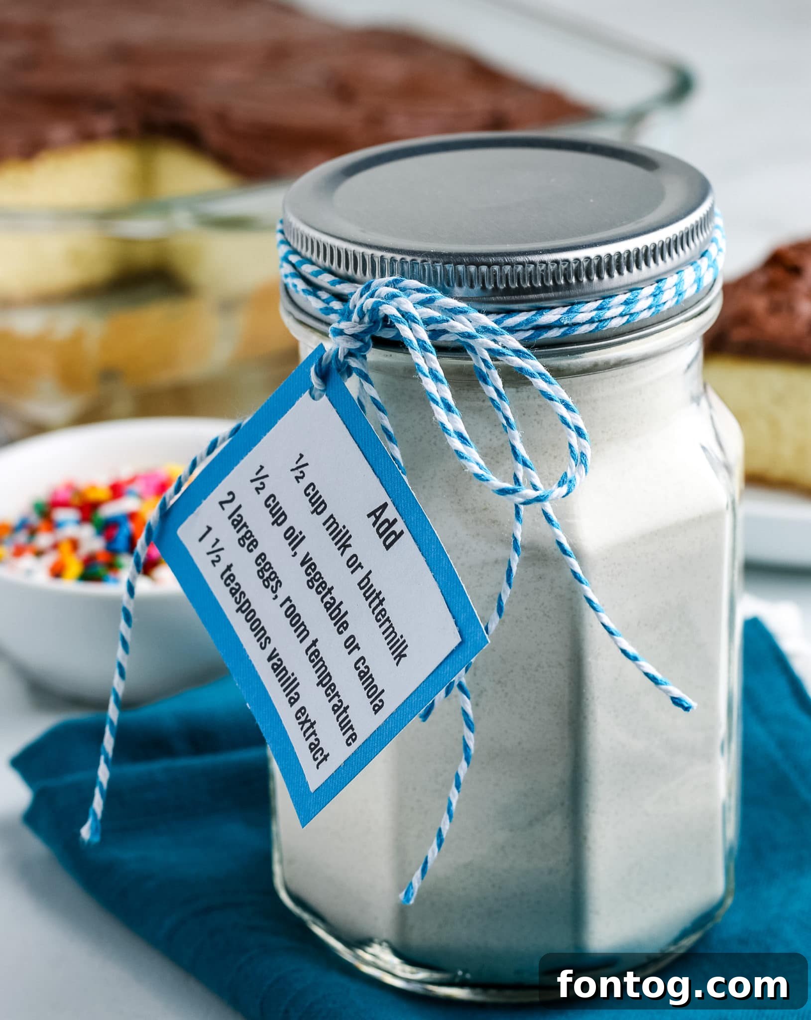 Gluten-Free Homemade Cake Mix