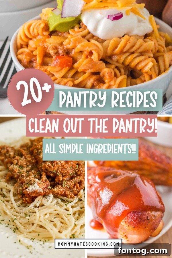 pantry recipes