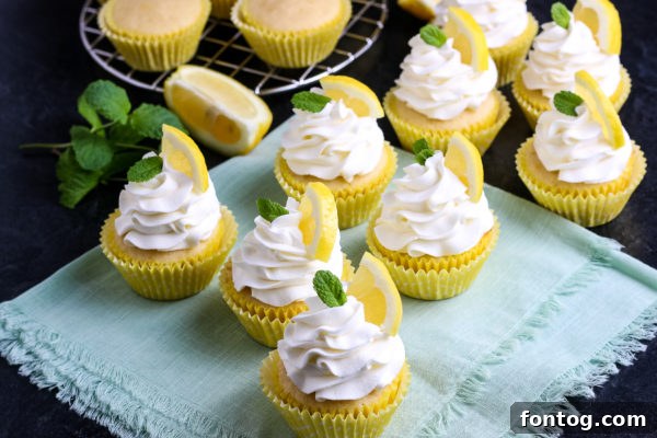 Lemon Cupcake Recipe zesting a lemon