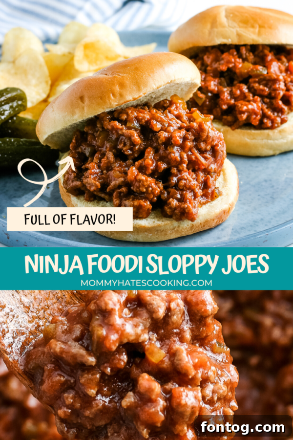 Ninja Foodi Slow Cooker Sloppy Joes 8 Ninja Foodi Sloppy Joes