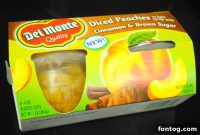 Mommy’s Cozy Snack DelMonte Peaches with Cinnamon and Brown Sugar