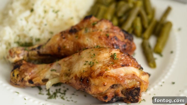 Delicious and sticky Ninja Foodi Teriyaki Chicken Legs