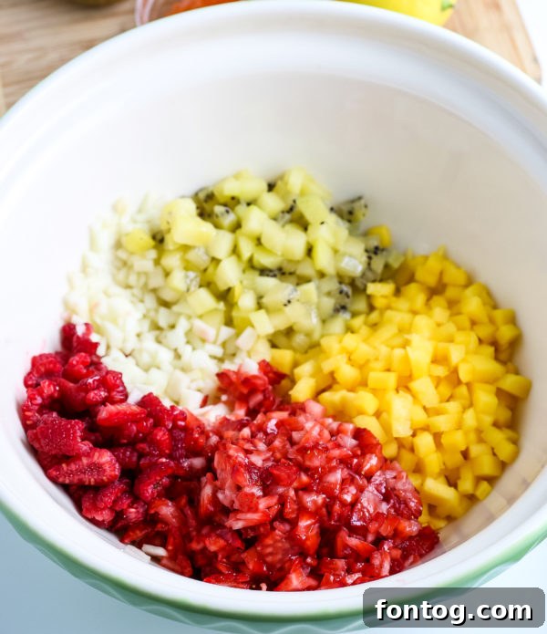 fruit salsa ingredients