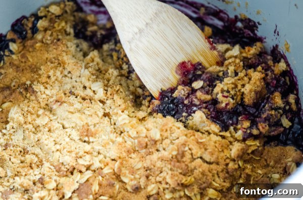 Ninja Foodi Blueberry Crisp (Gluten-Free)