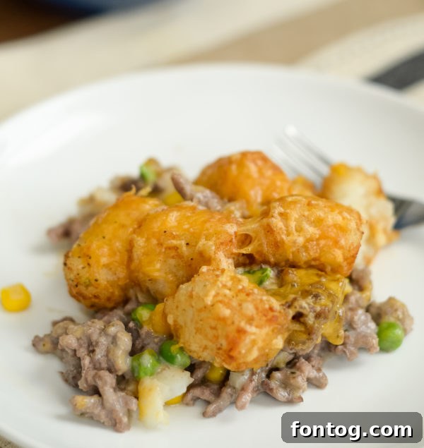 Ninja Foodi Tater Tot Casserole