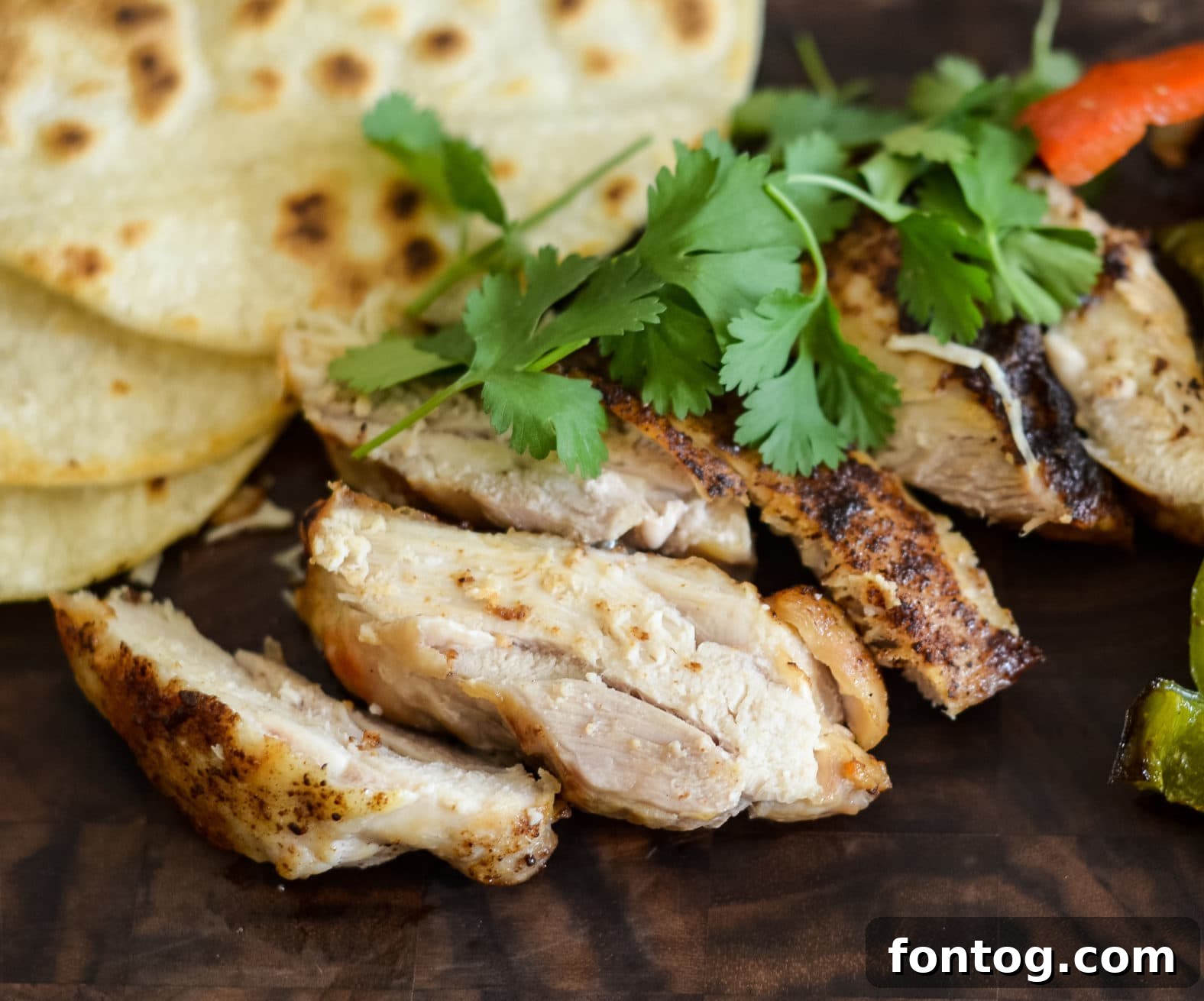 Grilled Chicken Fajitas from Ninja Foodi Grill