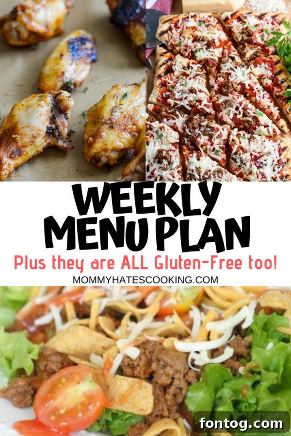 September 6th Weekly Meal Guide 11 A comprehensive weekly meal plan example with various meal categories