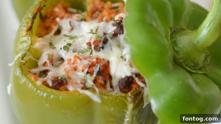 Air Fryer Stuffed Peppers for a healthy and quick dinner