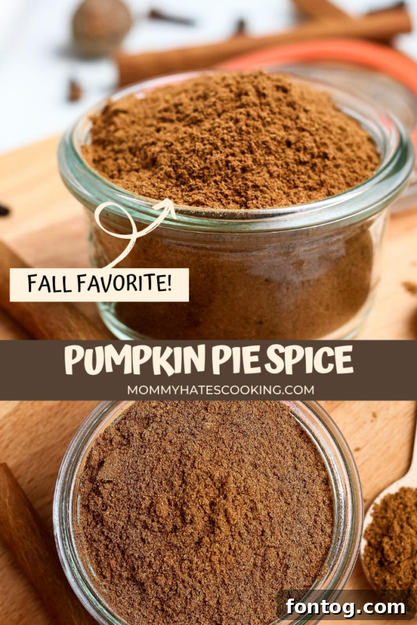 Homemade Pumpkin Pie Spice