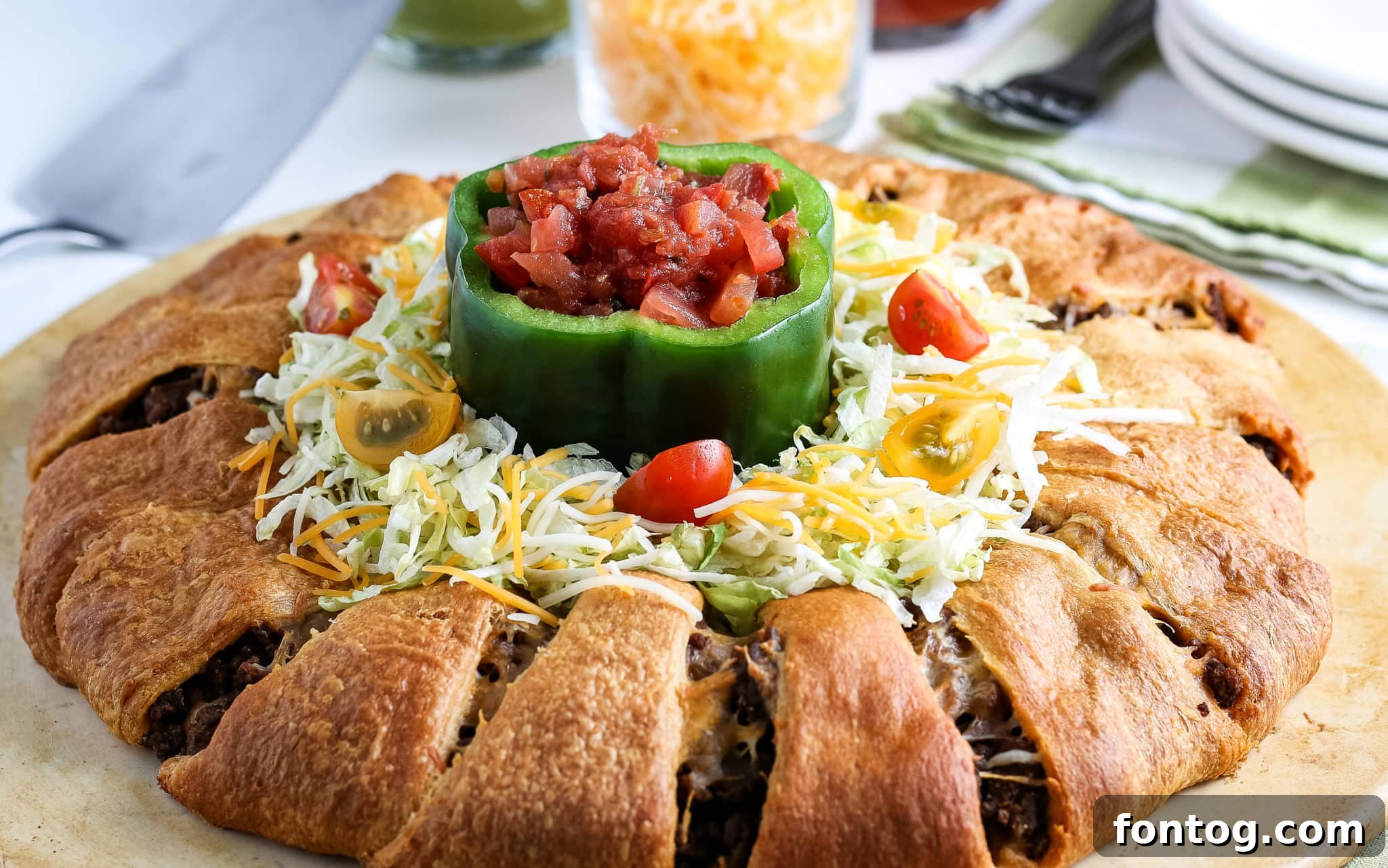 Delicious Taco Ring