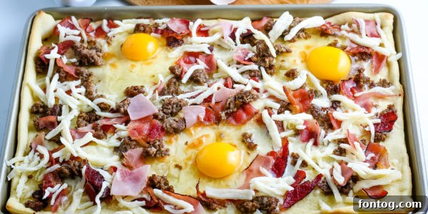 Easy Breakfast Pizza (Gluten-Free)